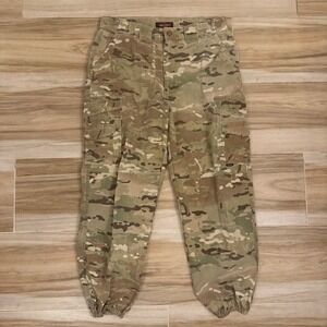 Tru-Spec Multicam Cargo Pants Mens 34 Tactical Camouflage Ripstop Jogger Cuffs